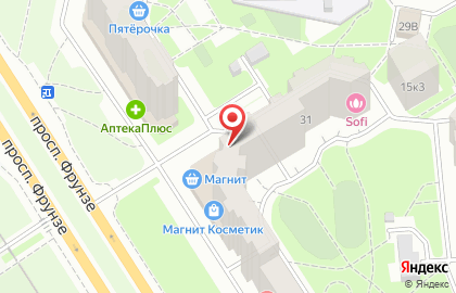 Транс-Гарант в Фрунзенском районе на карте