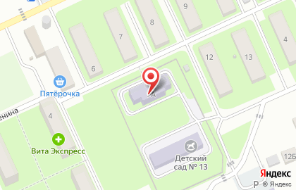 Детский сад комбинированного вида №13 на карте