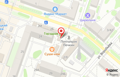 Пекарня ПроЗа на улице Жуковского на карте