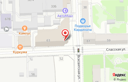 Кировский областной суд на карте