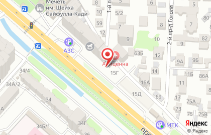 Магазин канцелярских товаров Графит на проспекте Имама Шамиля на карте