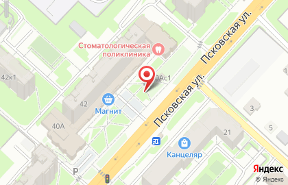 Кофейня Hype в Великом Новгороде на карте