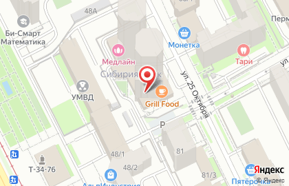 Группа компаний Пик в Свердловском районе на карте