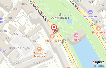 Бистро Коленки пчелы на карте