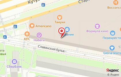 Имидж-студия Рив Гош на метро Славянский бульвар на карте