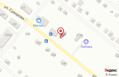 Кафе-закусочная по продаже шаурмы в Ленинск-Кузнецком на карте