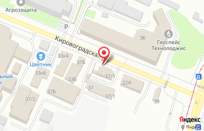 Шиномонтажная мастерская на Кировоградской улице на карте