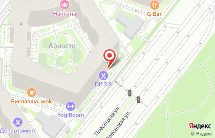 Автошкола Светофор на Плесецкой улице на карте