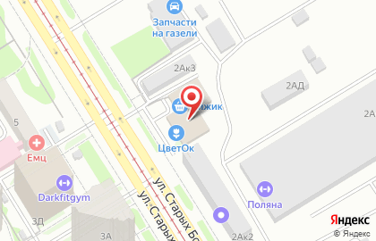 Компания по организации и проведению квест-шоу Адское кулинарное шоу на улице Старых Большевиков на карте