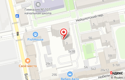 Дека в Нейшлотском переулке на карте