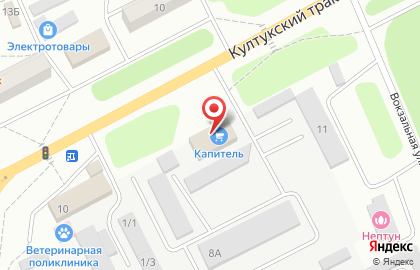 Компания Капитель в Шелехове на карте