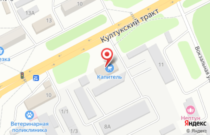 Компания Капитель в Шелехове на карте