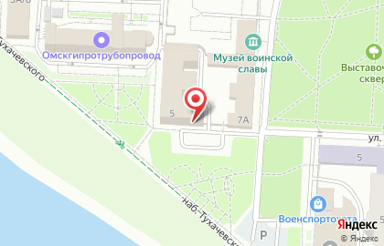 Строительная компания Омрегионстрой на карте
