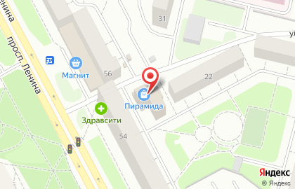 Магазин канцелярских товаров и игрушек Роллер в Ханты-Мансийске на карте