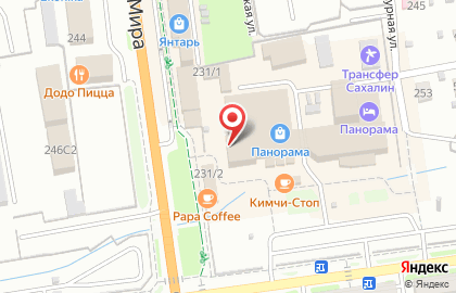 Магазин Yagodina si в Южно-Сахалинске на карте