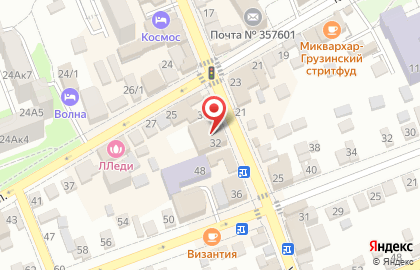 Клинико-диагностическая лаборатория KDLmed на улице Володарского в Ессентуках на карте