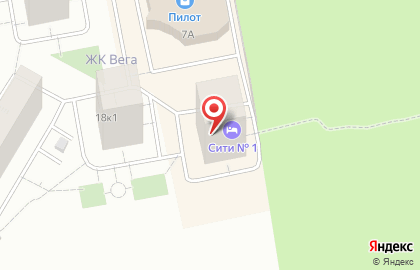 Отель Сити в Москве на карте