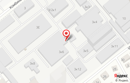 Торгово-производственная компания Торус в Комбинатском переулке на карте
