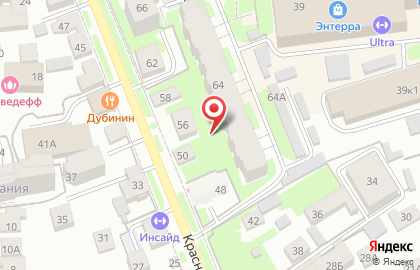 На Красноармейской на карте