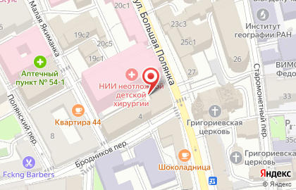 Ремонт швейных машин в Полянке на карте