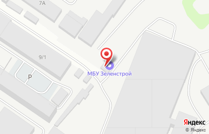 Зеленстрой в Твери на карте