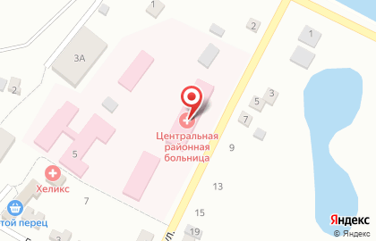 Частная скорая помощь №1 в Кашарах на карте