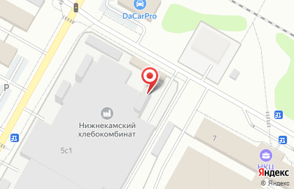 Нижнекамский хлебокомбинат на карте