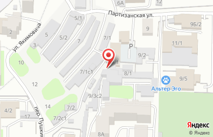 Многопрофильная фирма Респект на Больничной улице на карте
