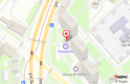 Банкомат СберБанк в Екатеринбурге на карте