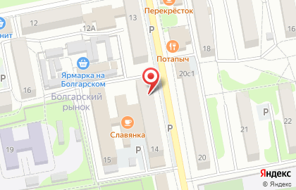 Продуктовый магазин в Интернациональном микрорайоне на карте