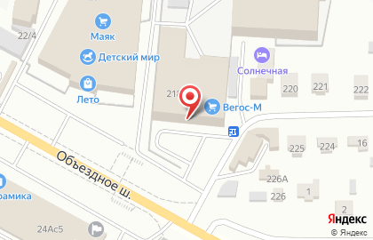 Супермаркет Забайкальский Привозъ в микрорайоне Сенная Падь на карте