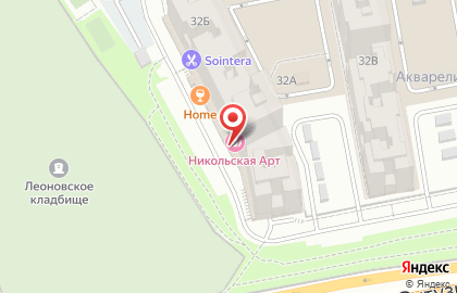 Ателье в Москве на карте
