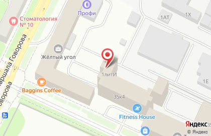 Международный центр Сертификации и Экспертизы на улице Маршала Говорова на карте
