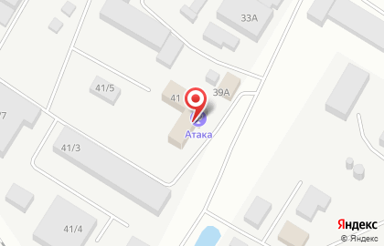 Лазертаг-клуб активного отдыха и развлечений Атака в Куйбышевском районе на карте