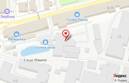 Служба доставки Iq-pizza на карте