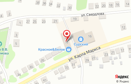 Красное & Белое в Пензе на карте