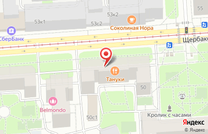 Тануки на Партизанской на карте