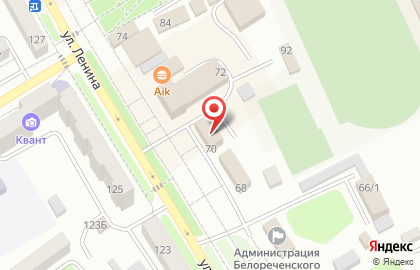Дизайнерская мастерская на улице Ленина на карте