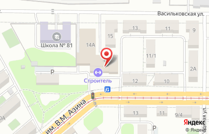 Клуб кикбоксинга Русич на карте