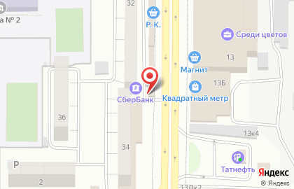 Магазин Родные просторы на Новосибирской улице на карте