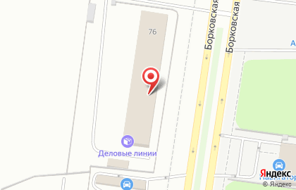 Сетевязальная фабрика Sezus на Борковской улице на карте