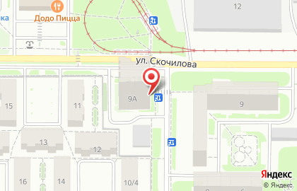 Магазин Sklad Cvetov в Ленинском районе на карте