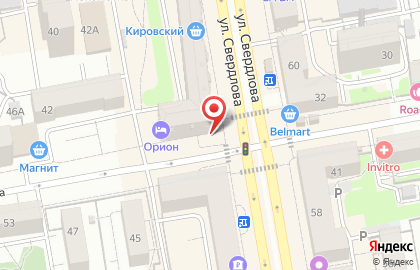 Магазин Цветы для Вас в Железнодорожном районе на карте