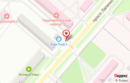 Торговая компания HomeПЛАСТ в Красноярске на карте