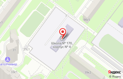 Танцевальная студия Звезда на Профсоюзной улице, 98б на карте