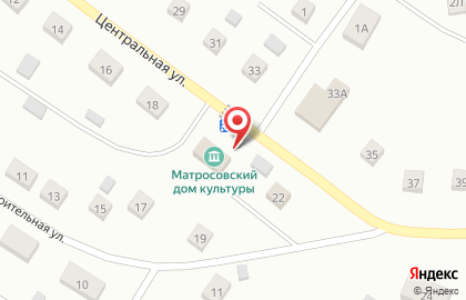 Магазин Любимый на Центральной улице на карте