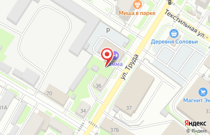 Авто-лавка на улице Труда на карте