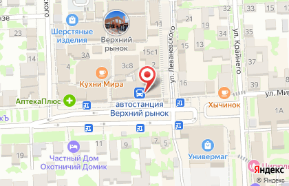 Столовая Как дома на улице Мира на карте