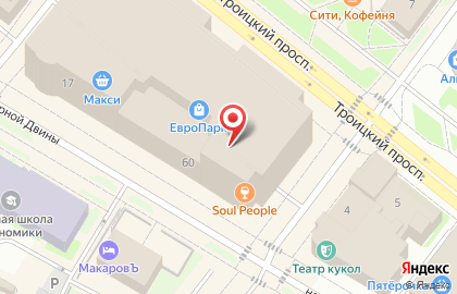 AutoLike29 на Троицком проспекте на карте