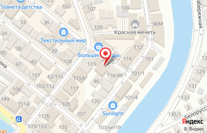 Магазин Татьяна в Астрахани на карте
